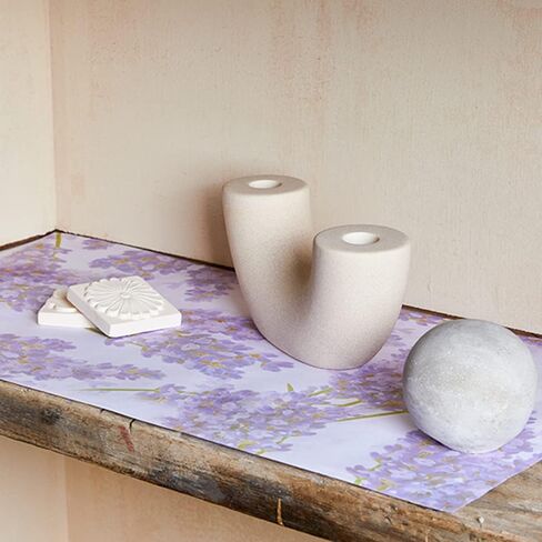 بطانات الأدراج والأرفف المعطرة من VitaFeli - ثمانية (8) أوراق ورقية غير لاصقة - تحافظ على أدراج الخزانة، وأرفف الخزانة، وخزائن الكتان، وأرفف خزانة الملابس، والطاولات والحمام نظيفة وملونة وعطرة in Kuwait