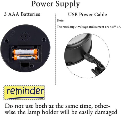 حامل عرض دوار من IFOLAINA مزود بإضاءة LED ومنصة تيرنر بقاعدة دوارة ملونة لوعاء كأس بهلوان كريستال صور مكعب فن زجاجي in Kuwait
