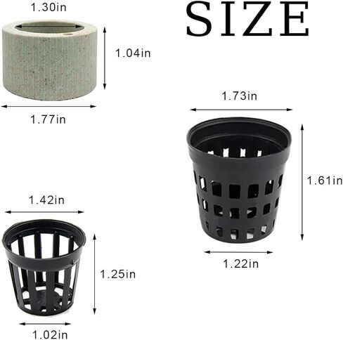 مجموعة حلقات ثابتة للنباتات المائية، 15 قطعة، وعاء اوزان نباتات حوض السمك، حلقات نباتات سيراميك مضادة للطفو لملحقات حوض السمك in Kuwait