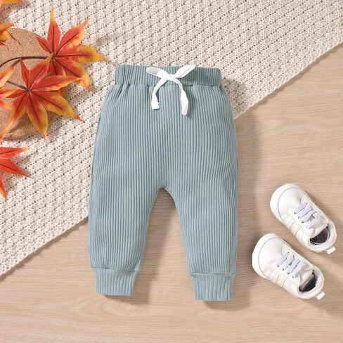 Gender Neutral Long Sleeve Baby Ribbed Outfit with Hat & Headband in Saudi Arabia