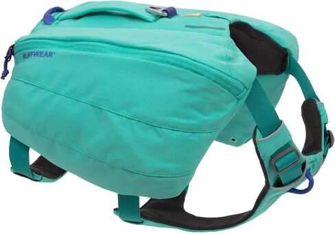 Ruffwear، حقيبة نهارية للكلاب من Front Range، حقيبة ظهر بمقبض للمشي لمسافات طويلة والرحلات النهارية، Blue Moon، مقاس متوسط in Saudi Arabia