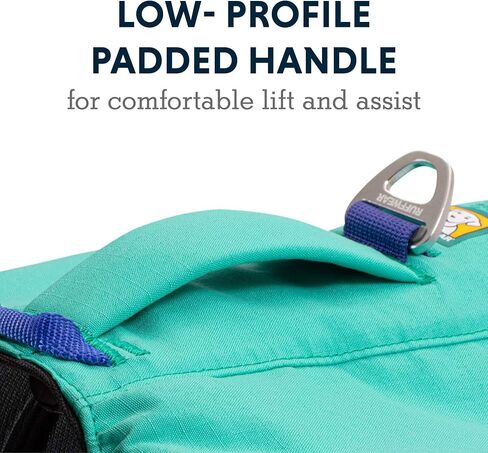 Ruffwear، حقيبة نهارية للكلاب من Front Range، حقيبة ظهر بمقبض للمشي لمسافات طويلة والرحلات النهارية، Blue Moon، مقاس متوسط in Saudi Arabia