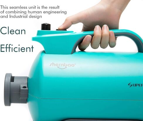 منفاخ Shernbao الاحترافي عالي السرعة للعناية بالكلاب والحيوانات الأليفة وتجفيف الشعر بقوة 5.0 حصان (إعصار فائق) SHD-2600P (أرجواني) in Kuwait