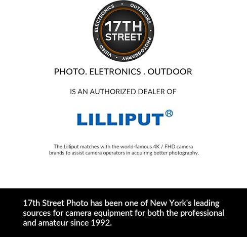 شاشة Lilliput A11 المحمولة للصور والفيديو مقاس 10.1 بوصة بدقة 4K | شاشات عرض عالية الدقة مقاس 1920 × 1200 مع مدخل/مخرج HDMI 1.4b، وحامل تثبيت الكاميرا الصغيرة، ومجموعة حزمة البطارية والشاحن in Kuwait