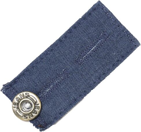 Denim Waistband Extenders for Pants, Shorts & Skirts - Button on for an Extra Inch of Breathing Room & Waistline Comfort in Saudi Arabia