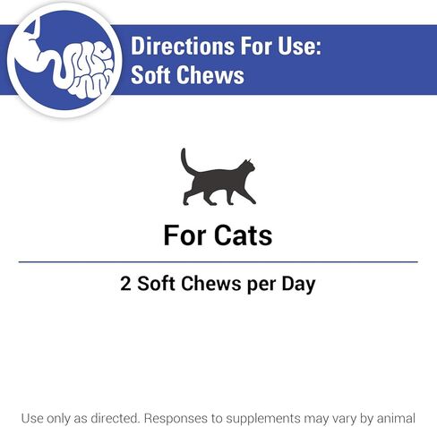 مكمل مساعدة كرات شعر القطط من فيت كلاسيكس - مكمل صحي للحيوانات الأليفة لكرات شعر القطط - يشمل اليقطين، قشر السيليوم - مضغ ناعم 50 قيراط. in Kuwait