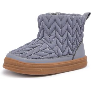 BMCiTYBM Baby Snow Boots Infant Winter Boots Toddler Boys Girls Warm Walking Shoes for 6 9 12 18 24 Months