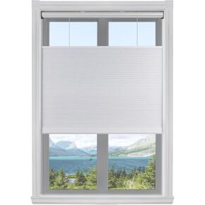 Calyx Interiors A04HTC350600 غطاء خلوي لاسلكي من أعلى إلى أسفل ومن أسفل إلى أعلى، مقاس 35 بوصة عرض × 60 بوصة ارتفاع، أبيض in Kuwait