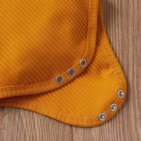 CIYCUIT Newborn Baby Boy Clothes Ribbed Knit Long Sleeve Bodysuit Pants 2-Piece Fall Winter Outfits in Saudi Arabia