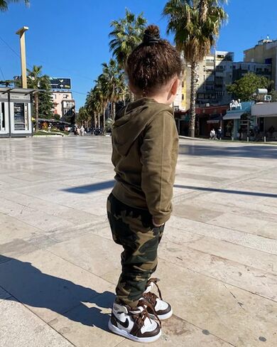 DISAUR Toddler Boy Clothes Baby Outfits, Little Boys Summer Letter Printed Short Sleeve with Pants 2PCS Clothing Set in Saudi Arabia