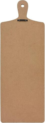 لوحة حائط على شكل سبورة خبز، مخطط قائمة أسبوعي من خشب المزرعة للمطبخ وغرفة الطعام، 8.625 بوصة عرض × 23.625 بوصة ارتفاع in Kuwait