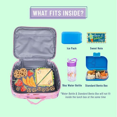 Wildkin Kids Insulated Lunch Box Bag for Boys & Girls, Reusable Kids Lunch Box is Perfect for Early Elementary Daycare School Travel, Ideal for Hot or Cold Snacks & Bento Boxes (Aztec) in Saudi Arabia
