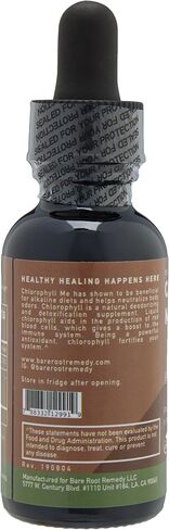 Chlorophyll Me, Liquid Chlorophyll - Organic, Natural Deoderant & Detoxifier, Immune Boosting, Fresh & Mint Flavored in Saudi Arabia