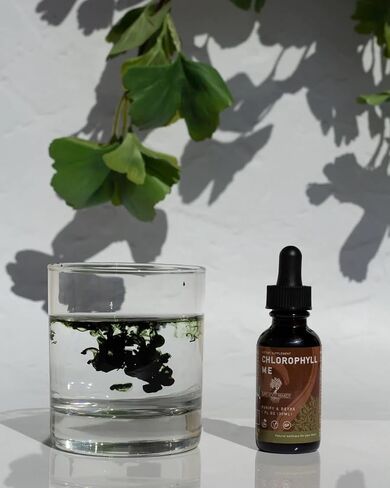 Chlorophyll Me, Liquid Chlorophyll - Organic, Natural Deoderant & Detoxifier, Immune Boosting, Fresh & Mint Flavored in Saudi Arabia