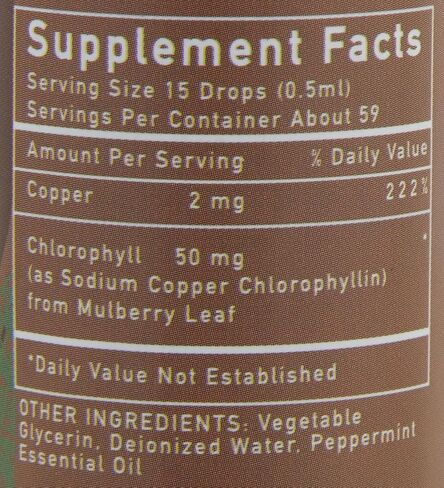 Chlorophyll Me, Liquid Chlorophyll - Organic, Natural Deoderant & Detoxifier, Immune Boosting, Fresh & Mint Flavored in Saudi Arabia
