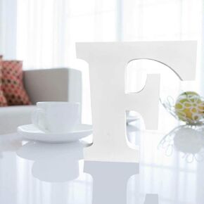 QMET Wooden Letters for Decoration,9.5"x 9"x 0.8"Wooden Hanging Wall 26 Letters Alphabet Wall Letter for Children Baby Name Girls Bedroom Wedding Birthday Party Home Decor-Letters A