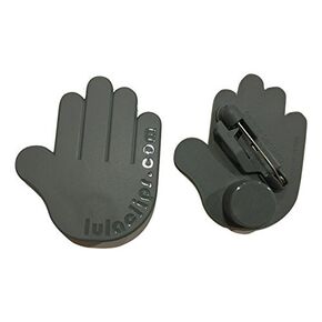 LulaClips Baby Car Seat Harness Clips (2-Pack) - Hold Buckles Open, Prevent Twisting Straps and Save Time - Easy to Install, Childproof Locking Pin - Fit All Car Seats and Carriers, Grey in Saudi Arabia