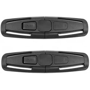 قطعتان من مشبك حزام الصدر للمقعد العالمي، مشبك حزام أمان المقعد لعربات الأطفال والكراسي العالية، مشبك حزام أمان بديل عالمي للأطفال قطعتان in Kuwait