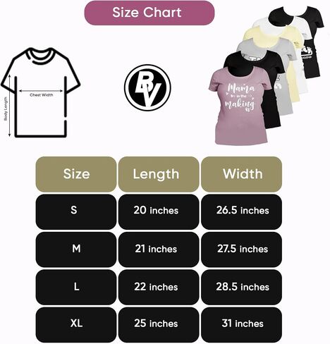 BROOKLYN VERTICAL Maternity Cute Funny New Mom Pregnancy Announcement Short Sleeve Crew Neck T-Shirt in Kuwait