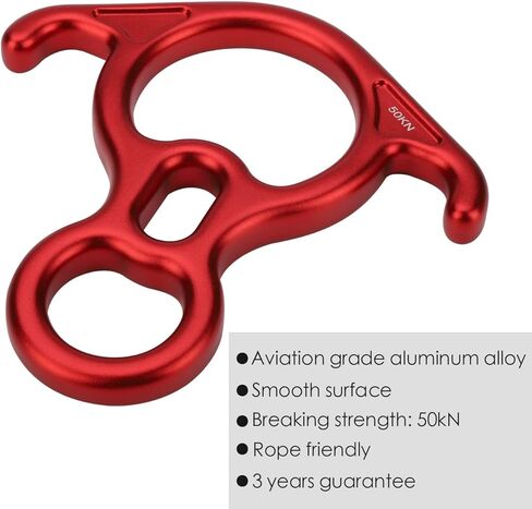 باليستون الشكل 8 السليل 50kN تسلق السليل محطة الإنقاذ 8 السليل لتسلق الجبال الإنقاذ in Kuwait