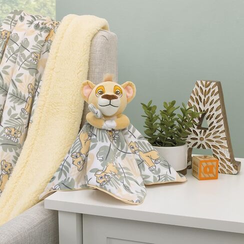 Disney Winnie The Pooh White, Yellow, and Aqua Cloud and Sun Lovey Security Blanket in Saudi Arabia
