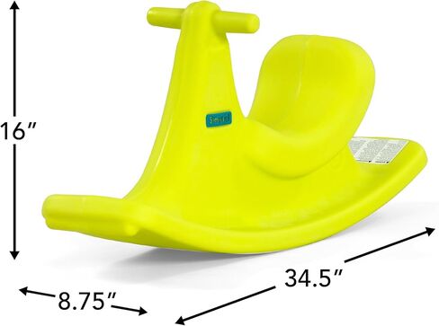 لعبة Simplay3 Active Rocking Rider الحسية للأطفال الصغار - مقابض سهلة الإمساك، قاعدة ثابتة ومساند للقدم، لعبة ركوب داخلية أو خارجية in Kuwait