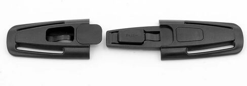 قطعتان من مشبك حزام الصدر للمقعد العالمي، مشبك حزام أمان المقعد لعربات الأطفال والكراسي العالية، مشبك حزام أمان بديل عالمي للأطفال قطعتان in Kuwait