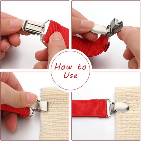 Ceenna 9 Pcs Glove Clips For Kids Adjustable Mitten Strap in Saudi Arabia