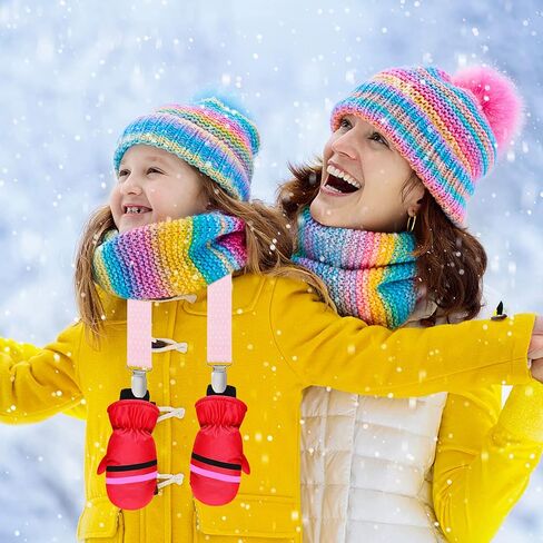 Zkptops مطاطا القفاز كليب قفاز كليب للأطفال الصغار الأطفال الرضع الأطفال القفاز حامل سلسلة مرفق الأشرطة موصلات in Kuwait