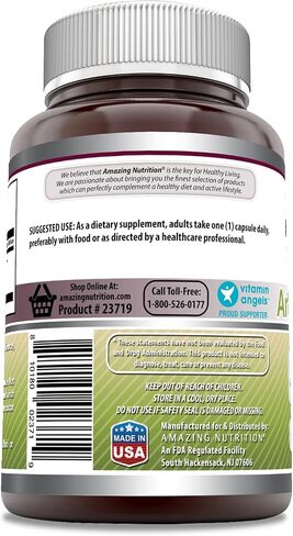 Amazing Formulas Artichoke Extract 500mg 180 Capsules Supplement | Cynara Scolymus Leaf Capsules | Non-GMO | Gluten Free | Made in USA in Saudi Arabia