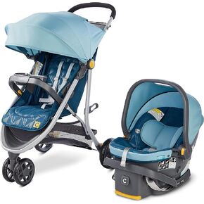 نظام السفر خفيف الوزن Century Stroll On 3 عجلات 2 في 1 - مجموعة مقعد السيارة وعربة الأطفال، سبلاش in Kuwait