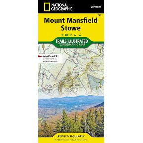 Mount Mansfield/stowe: Trails Illustrated Other in Kuwait