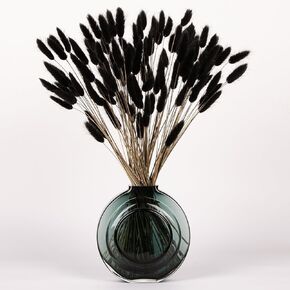 Black Pampas Grass Bouquet 30PCS XMFAYUAN,Reed Grass,Dried Flowers,Colorful Pampas Grass Dried Plant for Home Decor and Gifting