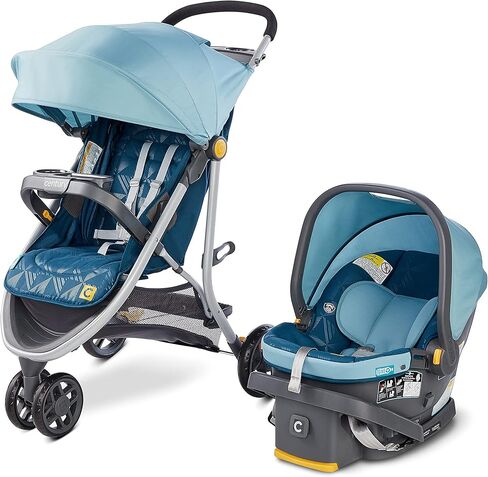 نظام السفر خفيف الوزن Century Stroll On 3 عجلات 2 في 1 - مجموعة مقعد السيارة وعربة الأطفال، سبلاش in Kuwait