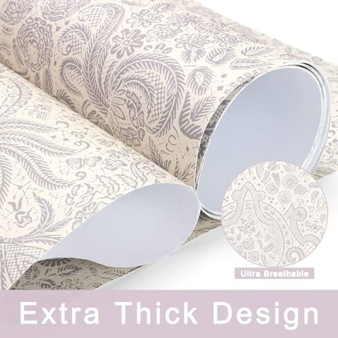 NEOVIVA 6 Sheets Drawer Liners for Dresser Non-Adhesive Lavender Scented Drawer Liners Non Slip Drawer Liner for Home Closet, Shelves, Cabinet, Kitchen and Dresser Drawers (Lavender) in Saudi Arabia