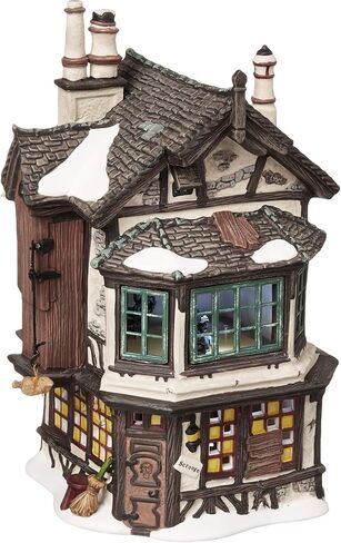 Department 56 Dickens' Village Ebenezer Scrooge's House Lit House, 8.25, Multicolor in Saudi Arabia