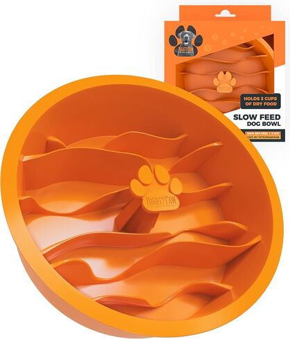 Mighty Paw Dog Lick Pad - BPA-Free Silicone Mat - Anxiety Relief, Dental Health Support, Easy Grooming, Slow Feeding, Dishwasher Safe in Kuwait