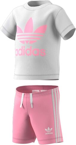 adidas Originals baby-boys Trefoil Shorts Tee Set in Kuwait