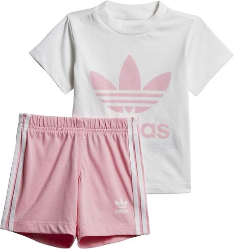 adidas Originals baby-boys Trefoil Shorts Tee Set in Kuwait