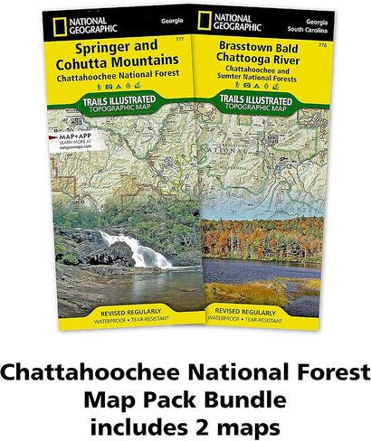 Chattahoochee National Forest, Map Pack Bundle: Trails Illustrated Other in Saudi Arabia