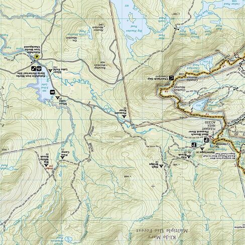 Baxter State Park/mount Katahdin: Trails Illustrated Other in Saudi Arabia