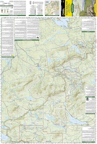 Baxter State Park/mount Katahdin: Trails Illustrated Other in Saudi Arabia
