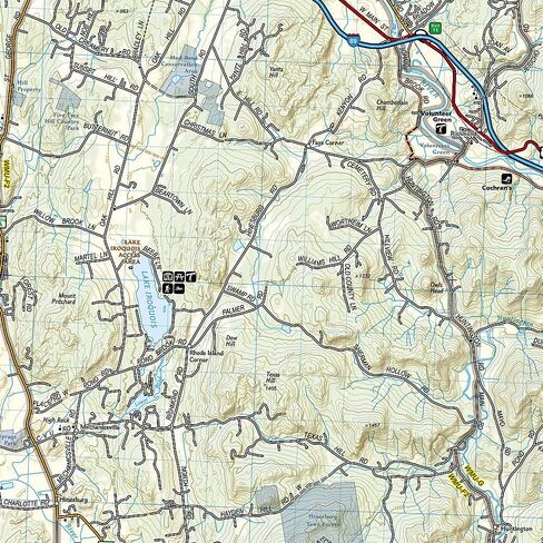 Mount Mansfield, Stowe Map (National Geographic Trails Illustrated Map, 749) in Saudi Arabia