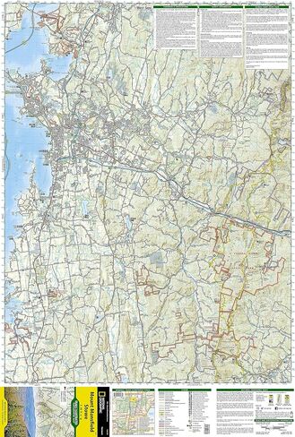 Mount Mansfield, Stowe Map (National Geographic Trails Illustrated Map, 749) in Saudi Arabia