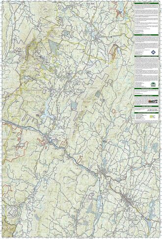 Mount Mansfield, Stowe Map (National Geographic Trails Illustrated Map, 749) in Saudi Arabia