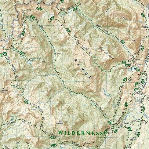 Absaroka-beartooth Wilderness West [gardiner, Livingston]: Trails Illustrated Maps in Saudi Arabia