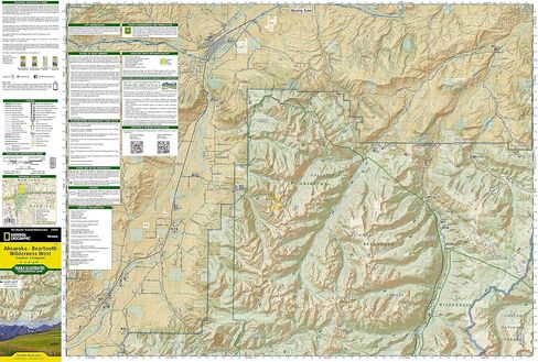 Absaroka-beartooth Wilderness West [gardiner, Livingston]: Trails Illustrated Maps in Saudi Arabia