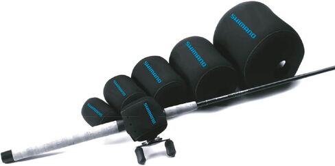 Shimano Neoprene Reel Cover; Baitcast; Black in Saudi Arabia