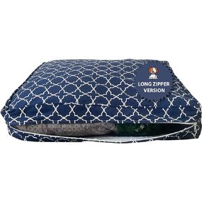 Molly Mutt Medium to Large Dog Bed Cover - Rocketman Print - Measures 27"x36"x5’’ - 100% Cotton - Durable - Breathable - Sustainable - Machine Washable Dog Bed Cover in Kuwait