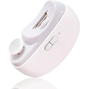 HEYAXA Electric Nail Clipper, Rechargeable Fingernail Clippers 2 Speeds Nail File Nail Trimmer with Nail Scraps Storage and Light for Baby, Kids, Women, Seniors, Weak Hand in Kuwait